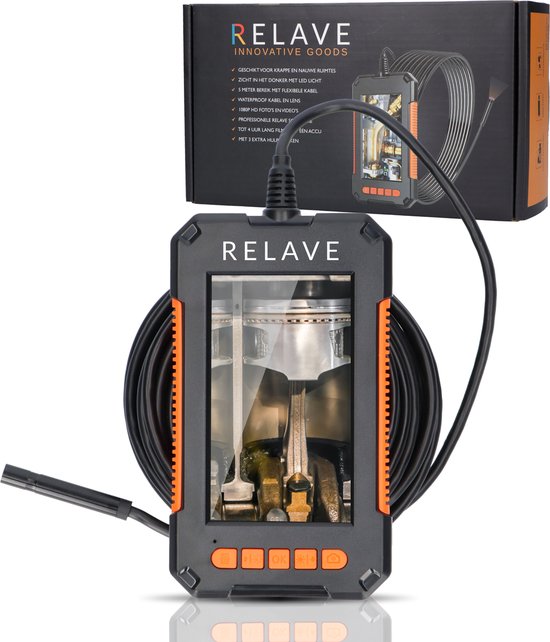 Relave Inspectiecamera met Scherm 5 meter